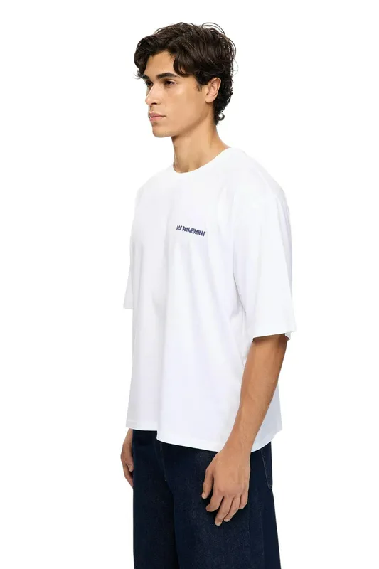 Футболка Les Benjamins Oversized Tee 011, белый, арт. LB25FWTURMUOT