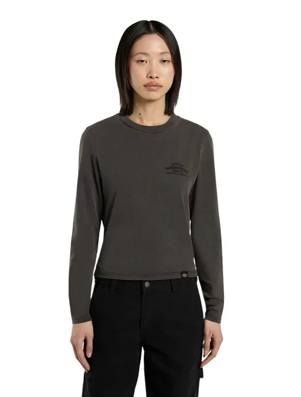 Лонгслив Dickies Christiana, коричневый, арт. DK0A87Q6