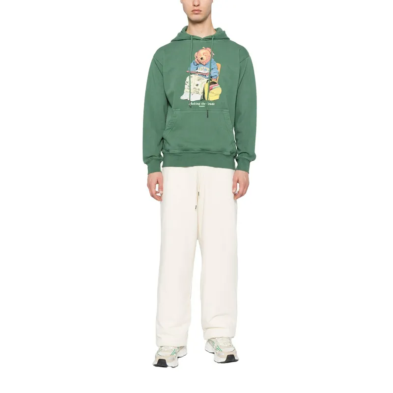 Толстовка Market Making The Grade Bear Pullover, зеленый, арт. MR397000503