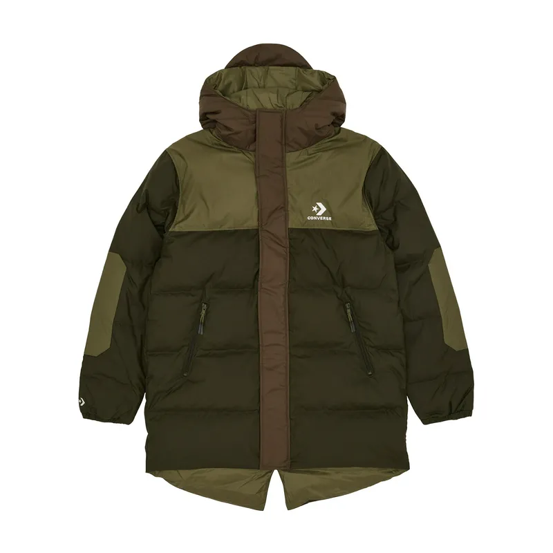 Куртка Converse Short Puffer, коричневый, арт. CV10023754316