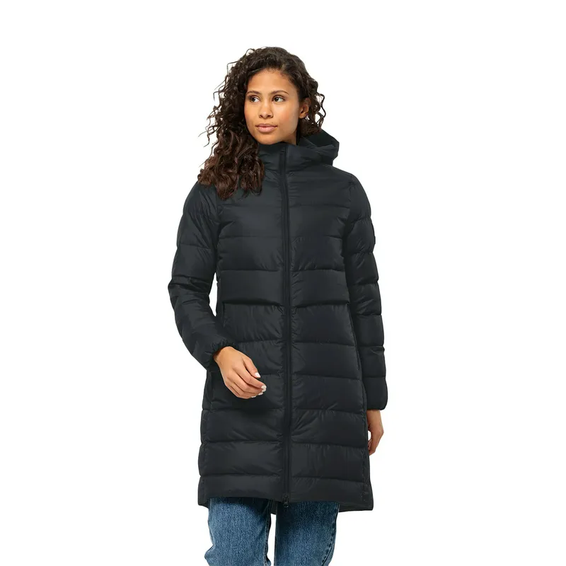 Пуховик Jack Wolfskin Lenauplatz, черный, арт. JW1207471