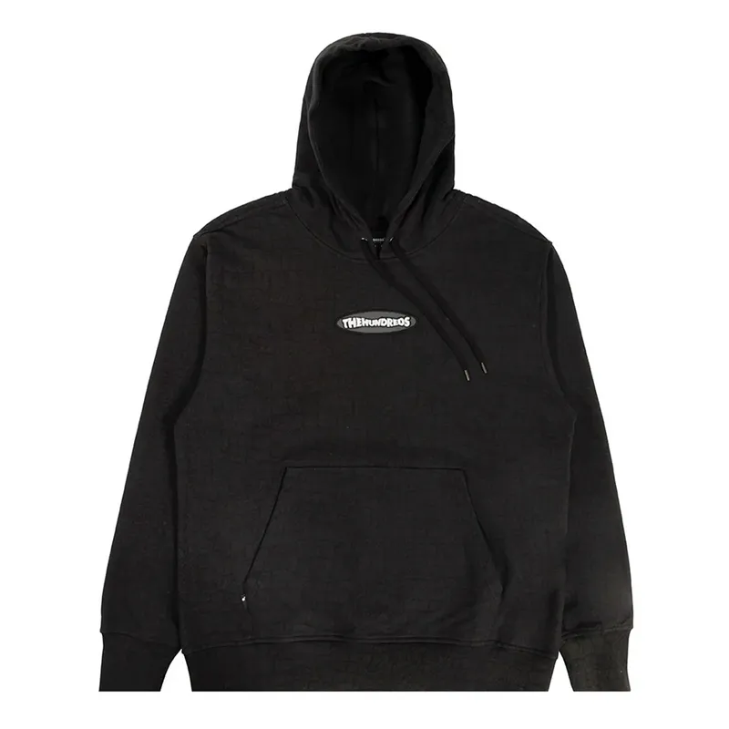 Толстовка The Hundreds Croc Pullover, черный, арт. HNT23F102022