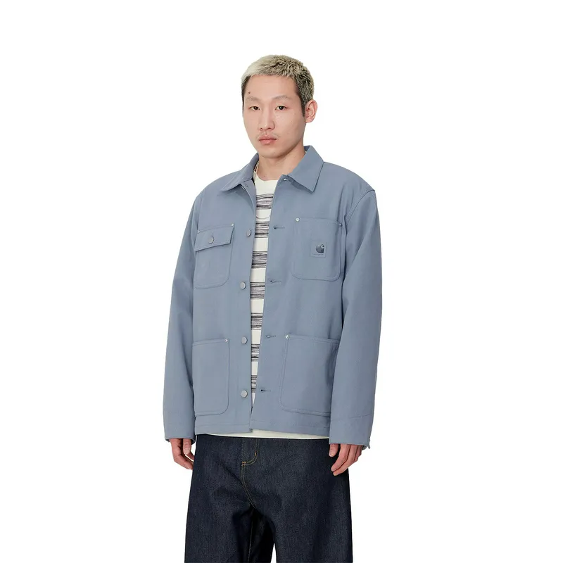 Куртка Carhartt WIP Michigan из искусственной замши, голубой, арт. CTI033717