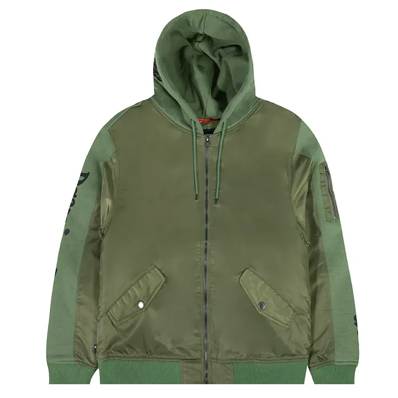 Толстовка The Hundreds Moth Bomber Jacket, зеленый, арт. HNT23F203010