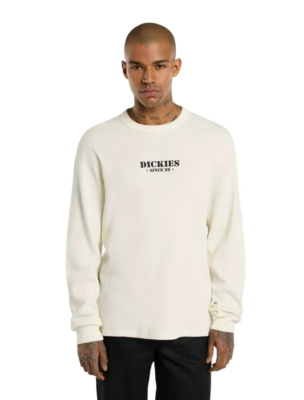 Лонгслив Dickies Waffle, белый, арт. DK0A87QW