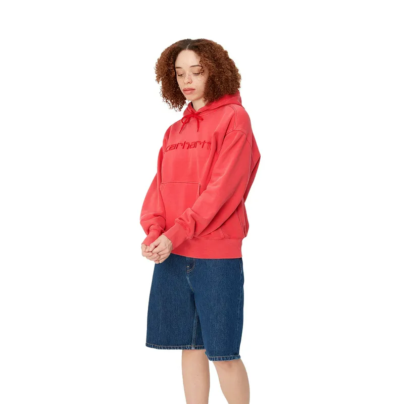 Толстовка Carhartt WIP с капюшоном, красный, арт. CTI033056