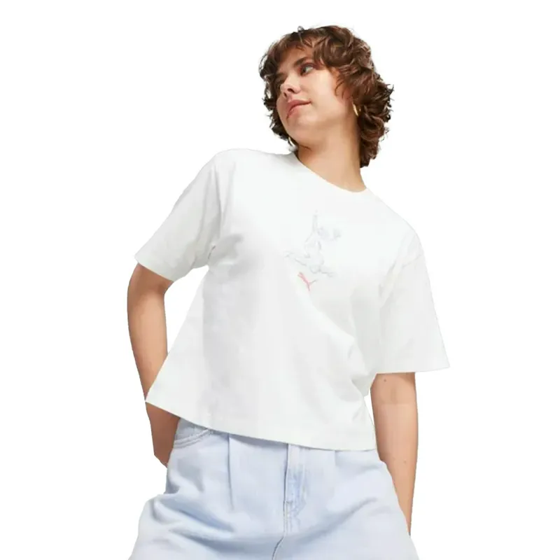 Футболка Puma Relaxed Tee, белый, арт. PM624314