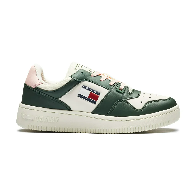 Кеды Tommy Jeans Retro Bas, зеленый, арт. TMEN0EN02204