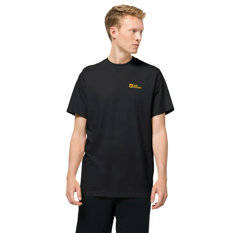 Футболка Jack Wolfskin Essential T, черный, арт. JW1808382
