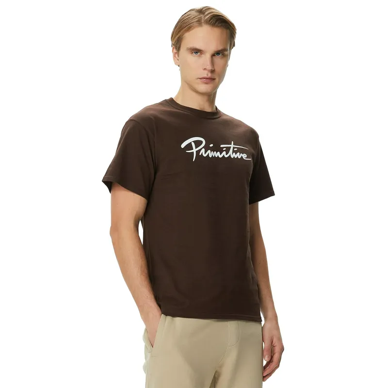 Футболка Primitive Nuevo Tee, коричневый, арт. PRPAPFA2309