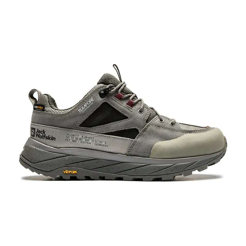 Кроссовки Jack Wolfskin Terraquest Texapore Low, серый, арт. JW4056411