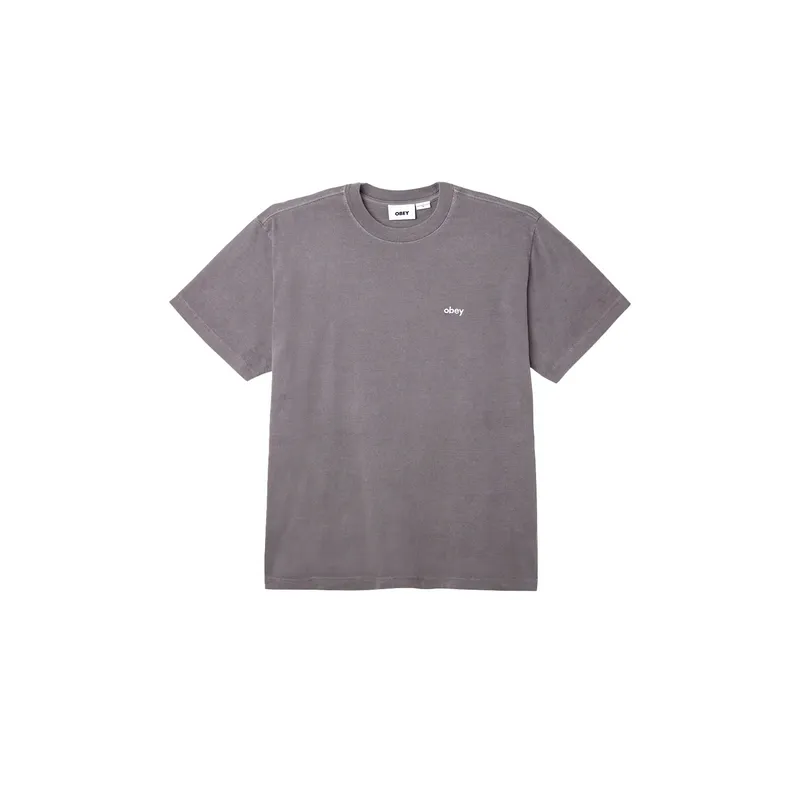 Футболка OBEY Lowercase Pigment Tee, серый, арт. OB131080353