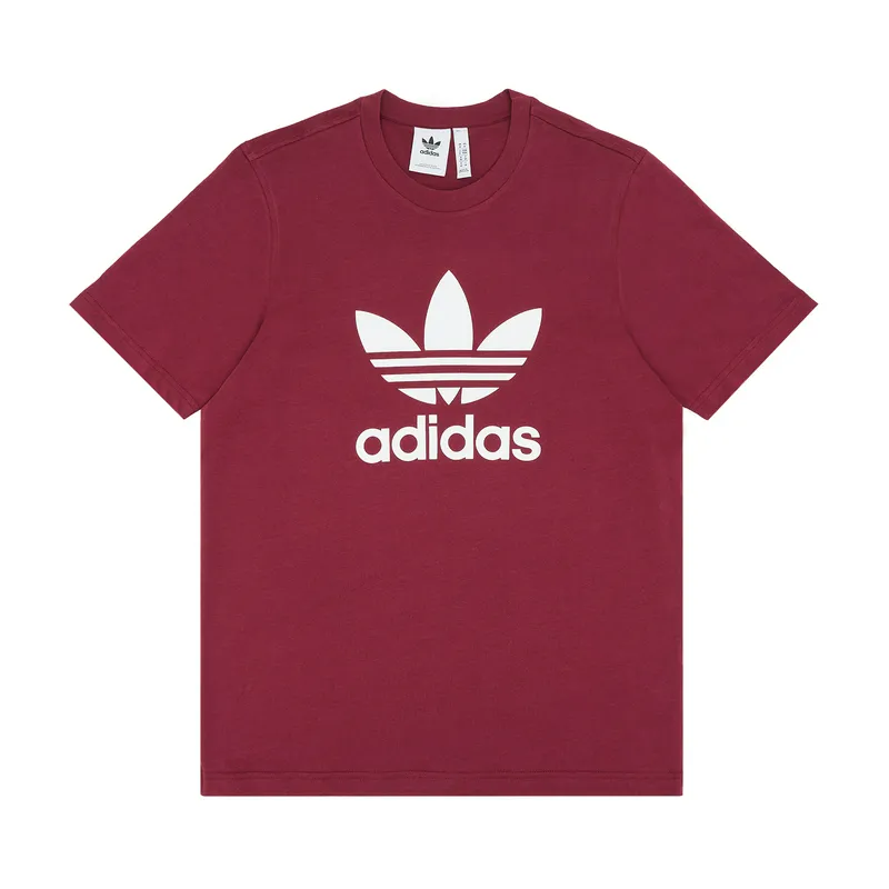 Футболка Adidas Trefoil T-Shirt, бордовый, арт. ADH06641