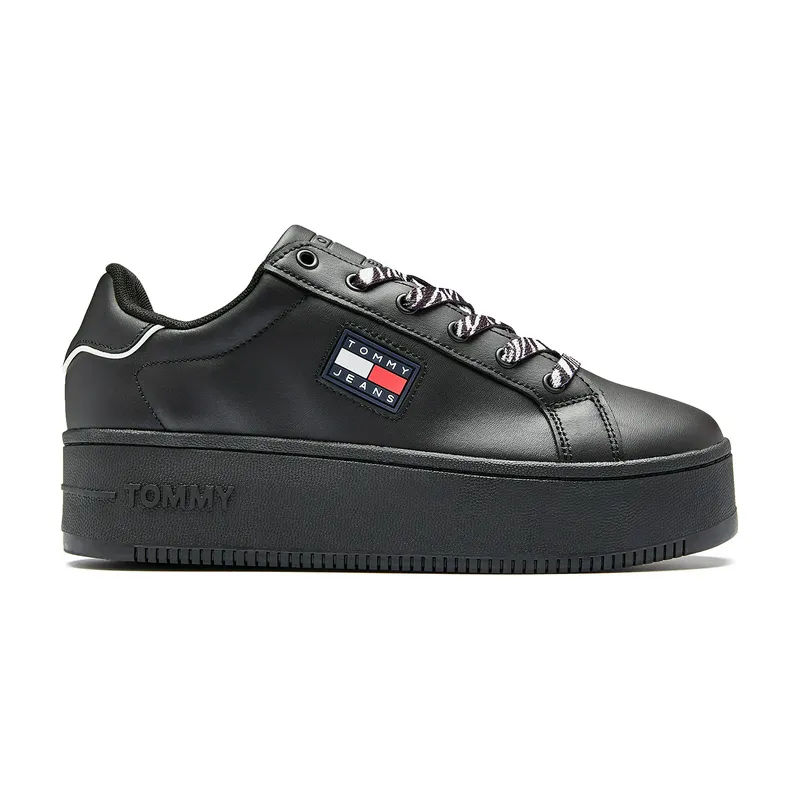 Кроссовки Tommy Jeans Wild Animal Cupsole, черный, арт. TMEN0EN01655