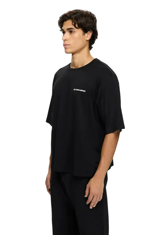 Футболка Les Benjamins Oversized Tee 011, черный, арт. LB25FWTURMUOT