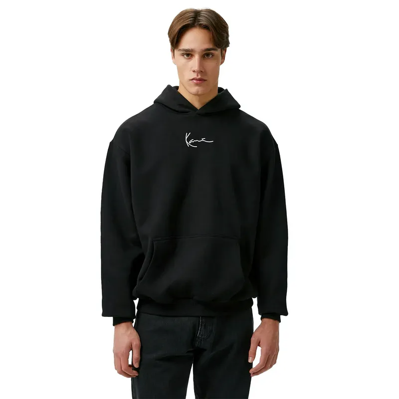 Толстовка Karl Kani Small Signature Essential, черный, арт. KKKMHD02100101