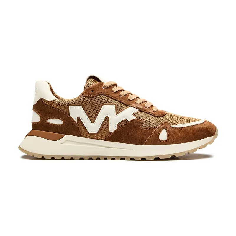 Кроссовки Michael Kors Miles Trainer, коричневый, арт. MK42R4MIFS3D