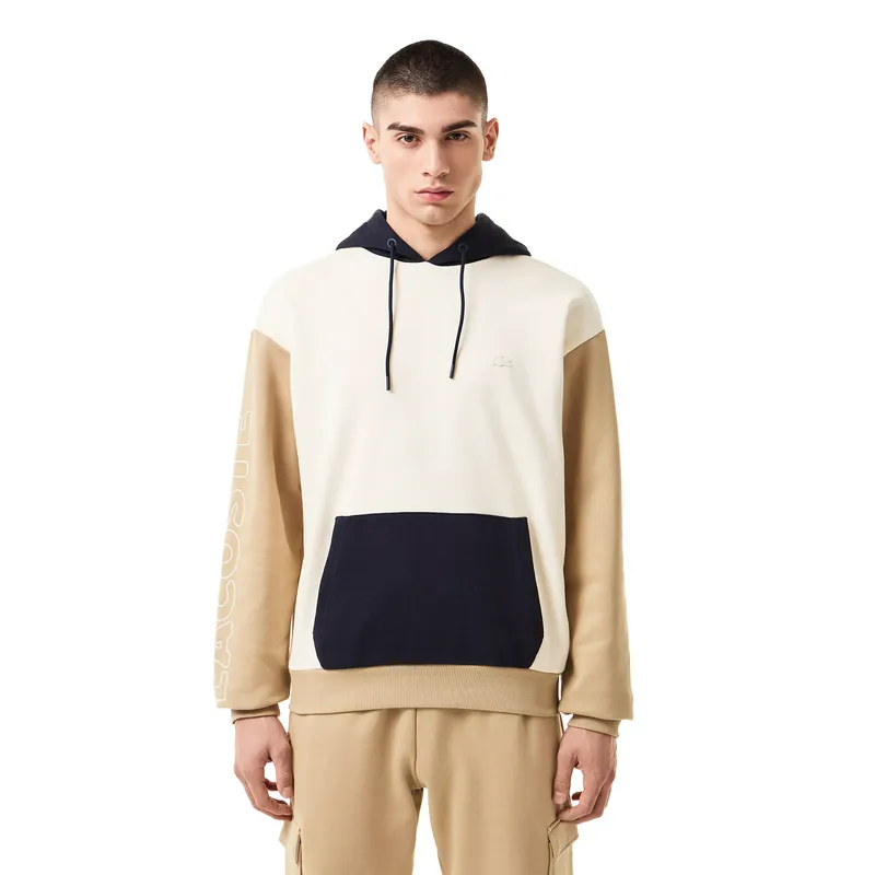 Толстовка с капюшоном Lacoste, коричневый, арт. SH2514