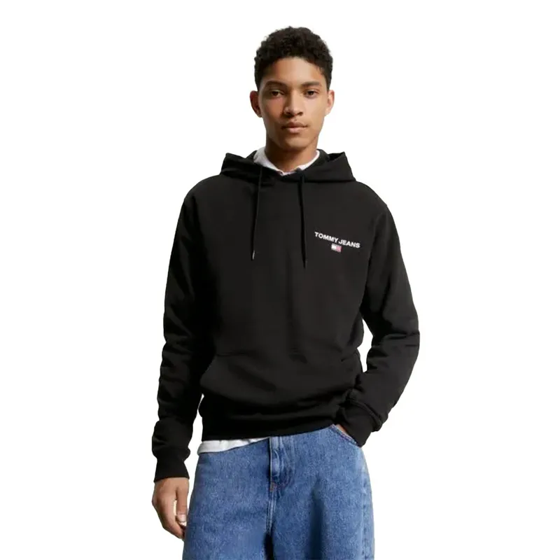 Толстовка Tommy Jeans Logo Graphic Hoody, черный, арт. TMDM0DM17781
