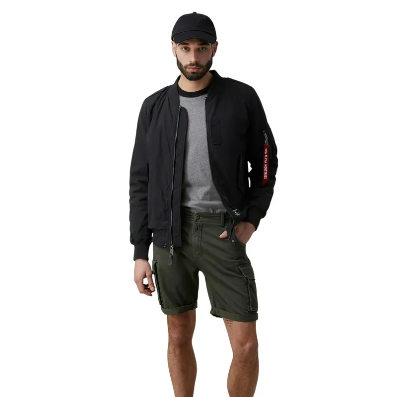 Бомбер Alpha Industries L2B CTN GEN II, черный, арт. AIMJL53004C1
