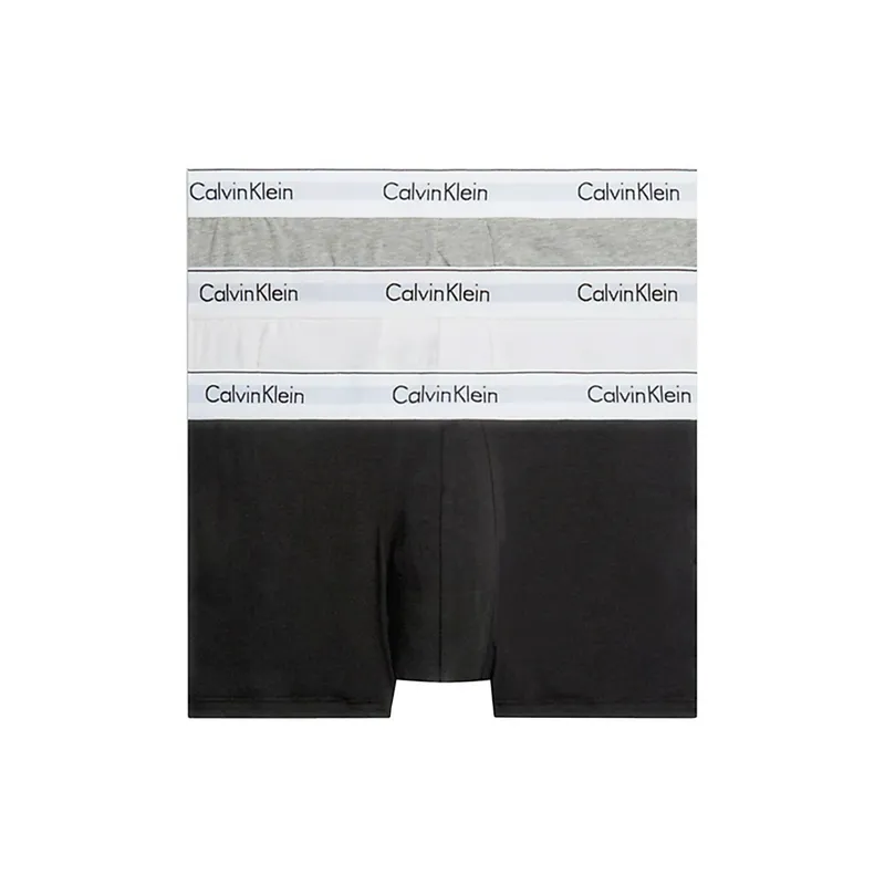 Мужские трусы-шорты Calvin Klein набор из 3 штук, разноцветный, арт. CK000NB2380A