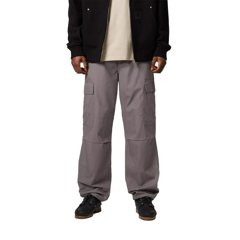 Брюки Carhartt WIP Regular Cargo, серый, арт. CTI032467