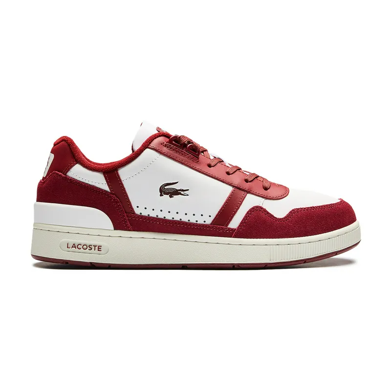 Кеды Lacoste T-CLIP 124 6 SMA, красный, арт. 747SMA0072