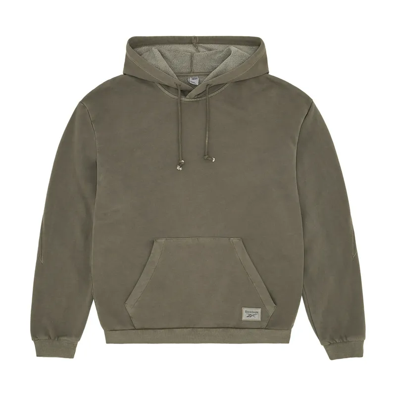 Толстовка Reebok Natural Dye Back Vector Fleece, коричневый, арт. RBII0691