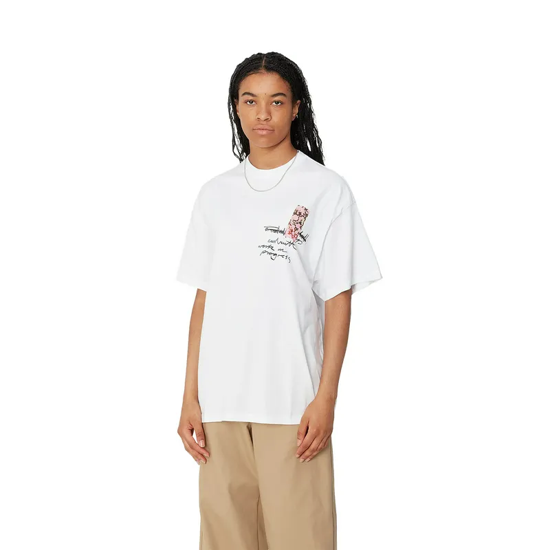 Футболка Carhartt WIP W' S/S Immerse, белый, арт. CTI033680