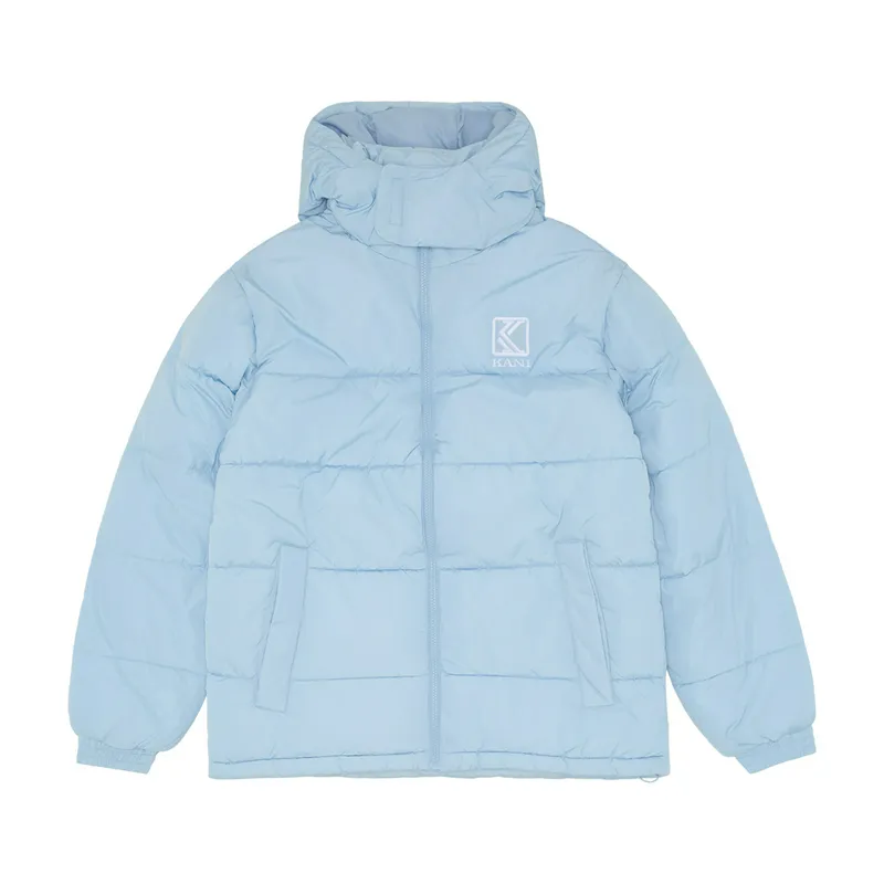 Куртка Karl Kani Hooded Puffer Jacket, голубой, арт. KKKM2330591