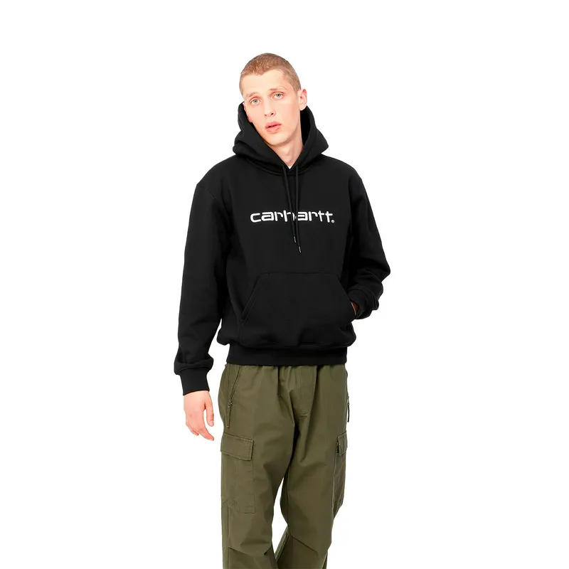 Толстовка Carhartt WIP с капюшоном, черный, арт. CTI030547