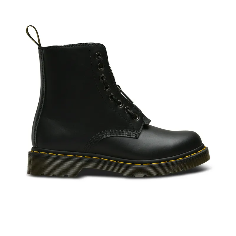Ботинки Dr. Martens 1460 Pascal Front Zip, черный, арт. DM23863