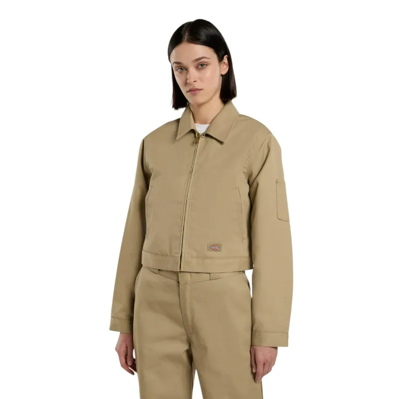 Куртка Dickies Lined Eisenhower Crop, коричневый, арт. DK0A4Z23