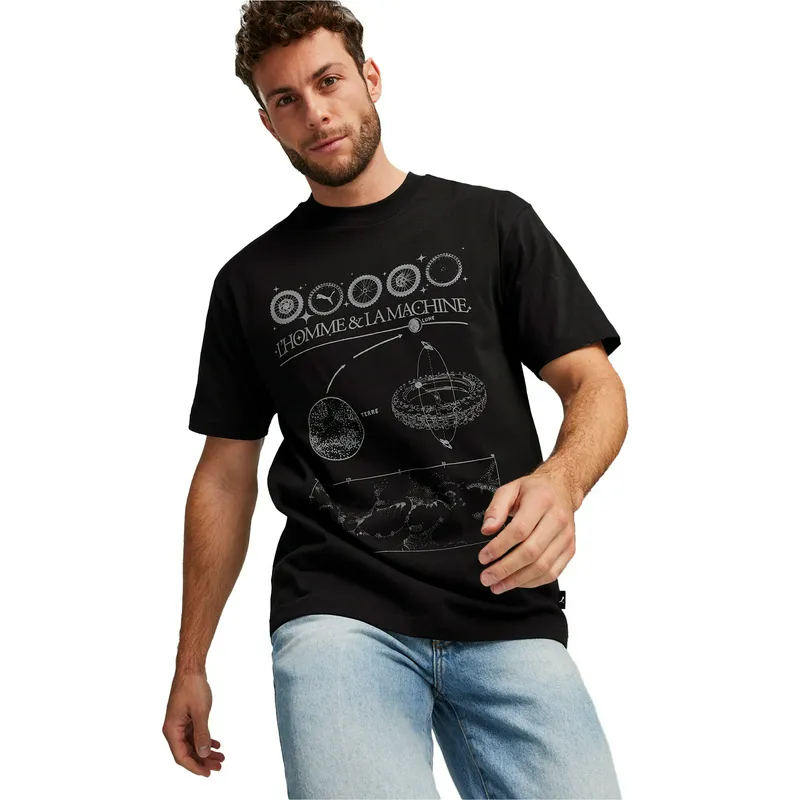 Футболка Puma Graphics Tee, черный, арт. PM624046