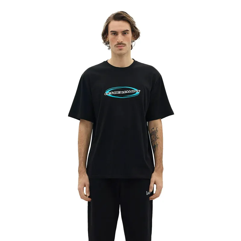 Футболка Les Benjamins Relaxed Tee 009, черный, арт. LB24SSKISMUTS