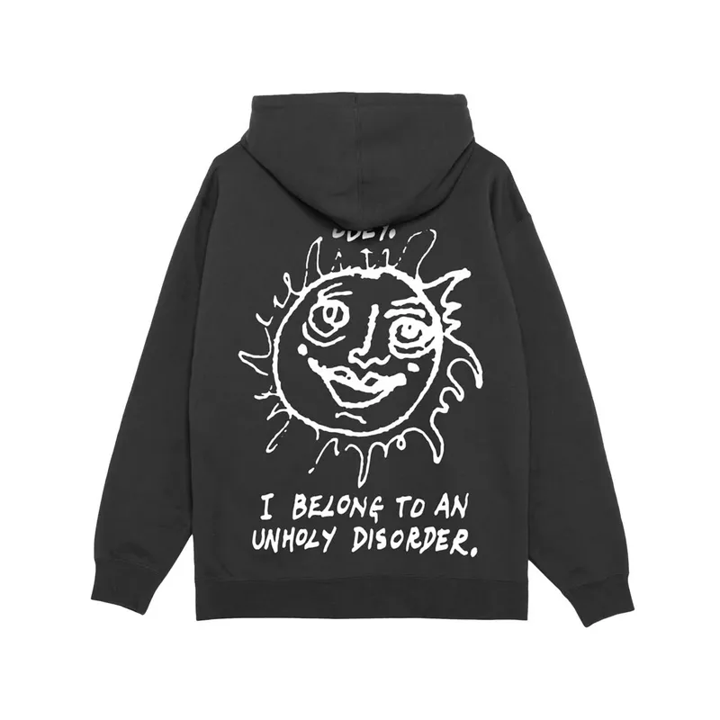 Толстовка Obey Disorder Heavyweight, черный, арт. OB117463761