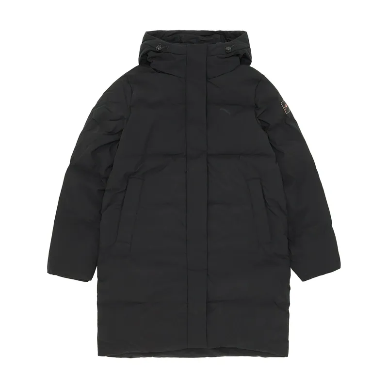 Куртка Anta TRAINING MidLong Down Jacket, черный, арт. AN862437902E