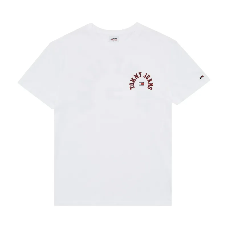 Футболка Tommy Jeans CLSC CURVED TJ C, белый, арт. TMDM0DM16830
