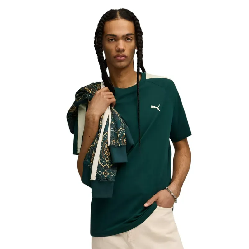 Футболка Puma T7 Tee, зеленый, арт. PM629592