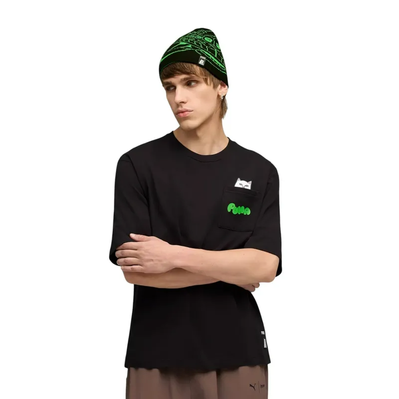 Футболка Puma Relaxed Pocket Tee, черный, арт. PM633779