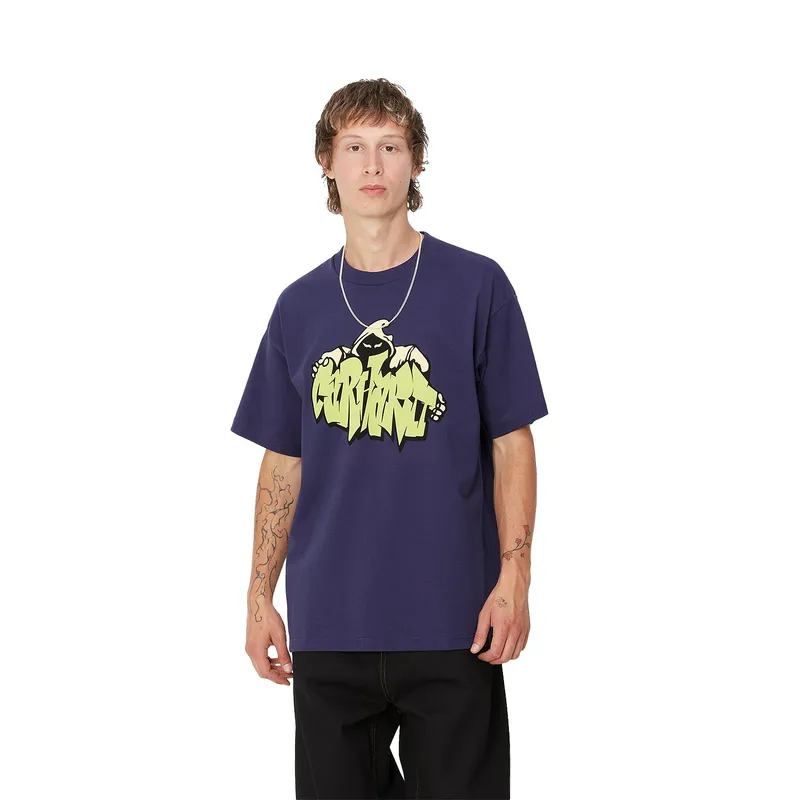 Футболка Carhartt WIP S/S Yute, фиолетовый, арт. CTI033953