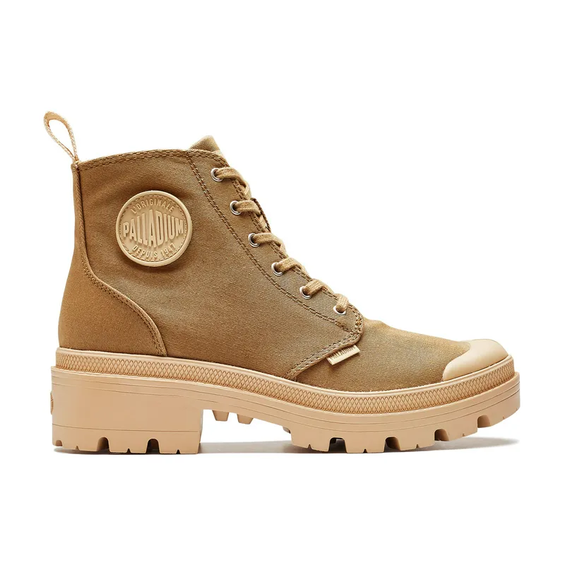 Ботинки Palladium Pallabase Twill, зеленый, арт. PL96907