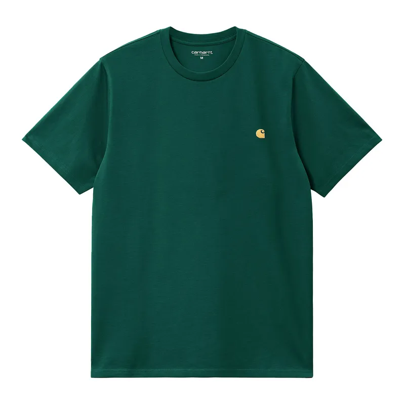 Футболка Carhartt WIP S/S Chase T-Shirt, зеленый, арт. CTI026391