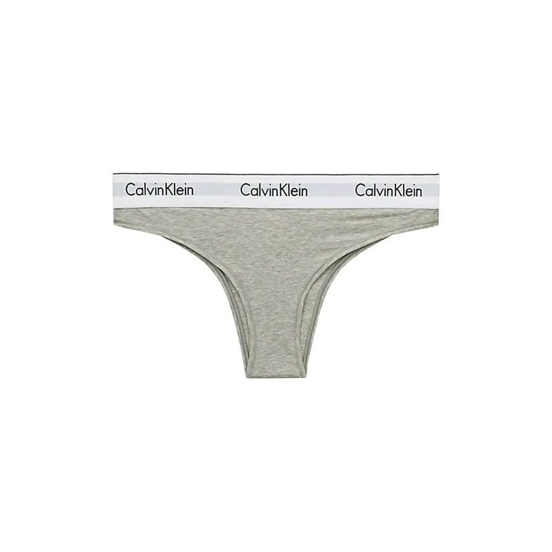Трусы бразилиано Calvin Klein Modern Cotton, серый, арт. CK000QF5981E