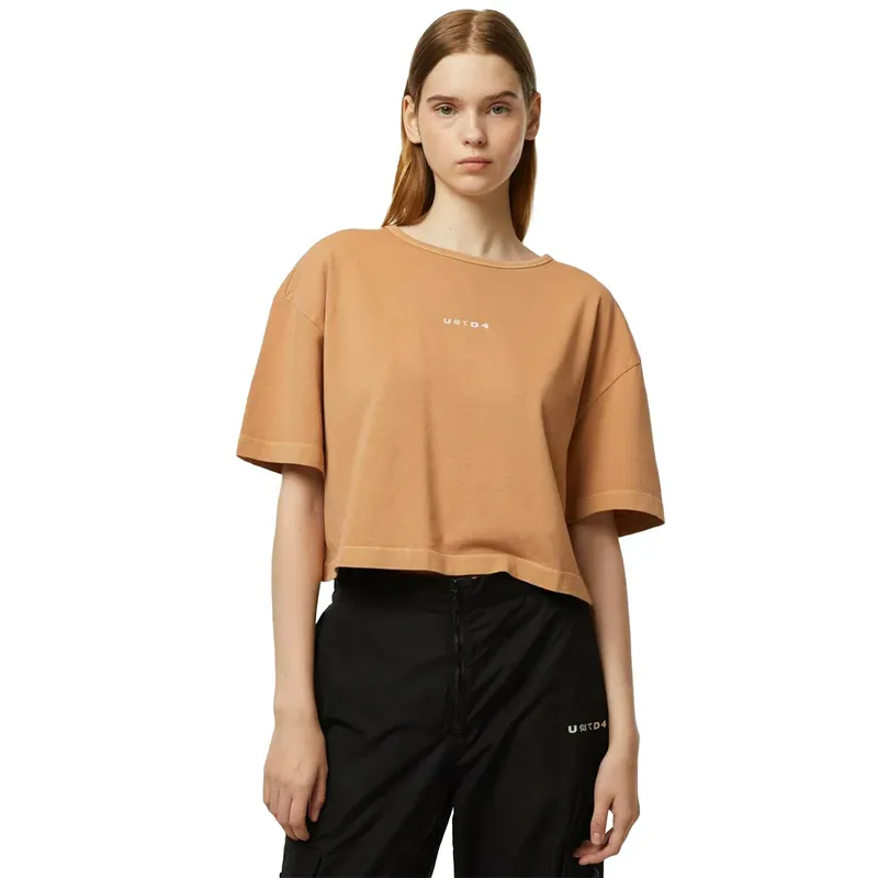 Футболка United 4 Essentals Crop, коричневый, арт. UN24UWET