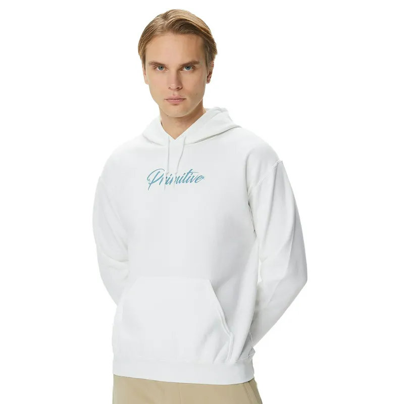 Толстовка Primitive Shiver Hood, белый, арт. PRPAPFA2313