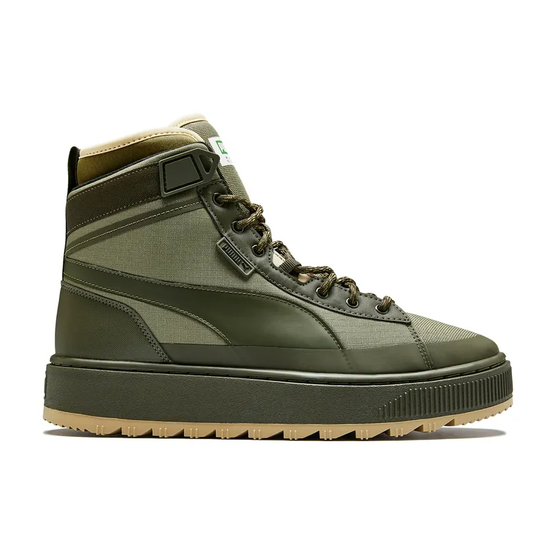 Ботинки Puma Suede Mid Winterized, зеленый, арт. PM380708