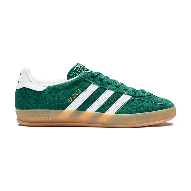 Кеды Adidas Gazelle Indoor, зеленый, арт. ADJI2062