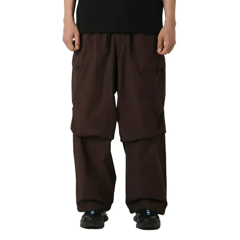 Брюки Obey Giant Parachute Cargo, коричневый, арт. OB142020236