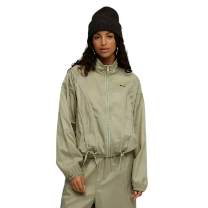 Ветровка Puma DARE TO оверсайз, зеленый, арт. PM632148